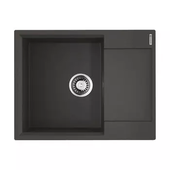 Кухонная мойка Omoikiri 65 см Daisen 65T-BL Tetogranit, черная