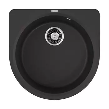 Кухонная мойка Omoikiri Akegata 51-BL Artgranite черная матовая