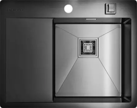 Кухонная мойка Omoikiri Akisame 65-LG-R чёрный