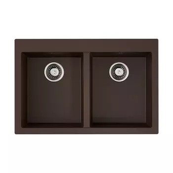 Кухонная мойка Omoikiri Bosen 80-2-DC с донным клапаном