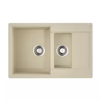Кухонная мойка Omoikiri Daisen 78-2T-BE 4993529 Tetogranit/ваниль