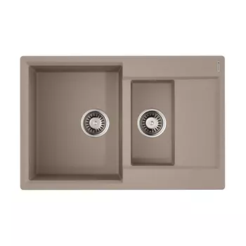 Кухонная мойка Omoikiri Daisen 78-2T-SA 4993536 Tetogranit/бежевый