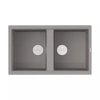 Кухонная мойка Omoikiri Kitagawa 86 см 86-2-GR серая
