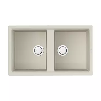 Кухонная мойка Omoikiri Kitagawa 86 см 86-2-WH белая