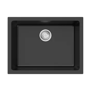 Кухонная мойка Omoikiri Okinoshima 61 см 61-U/I-BL черная