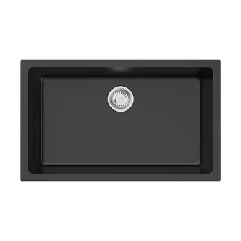 Кухонная мойка Omoikiri Okinoshima 76 см 76-U/I-BL черная