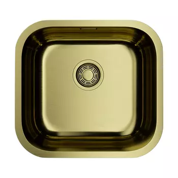 Кухонная мойка Omoikiri Omi 44-U/I-LG 4993268 нерж. сталь/светлое золото