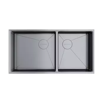 Кухонная мойка Omoikiri Taki 85 см 85-2-LB-U/IF-IN Side нержавеющая сталь