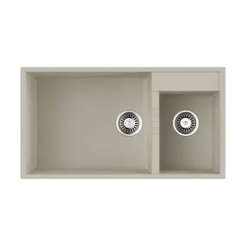 Кухонная мойка Omoikiri Tedori 85-2-U-WH Tetogranit 4993943