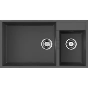 Кухонная мойка Omoikiri Tedori 85-2-U-PL Tetogranit 4993947