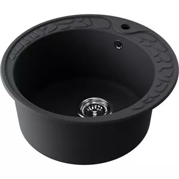 Кухонная мойка Omoikiri Tovada 51-BL Artgranit черная матовая