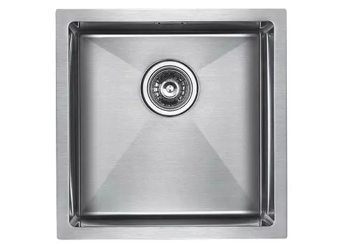 Кухонная мойка Paulmark ALLER 44 UNI PM904444-BS нержавеющая сталь