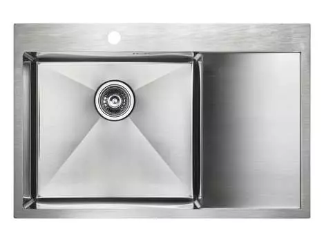 Кухонная мойка Paulmark KRONER 78F PM217851-BSL нержавеющая сталь