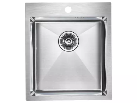 Кухонная мойка Paulmark KRONER 45 PM214551-BS нержавеющая сталь