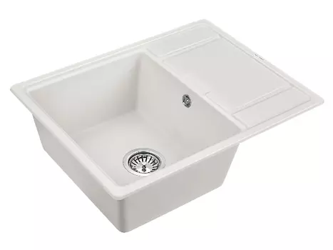 Кухонная мойка Paulmark FLUGEN 50-650 PM216550-WH белый