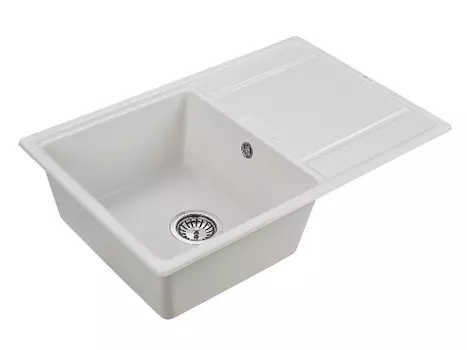 Кухонная мойка Paulmark FLUGEN 50-780 PM217850-WH белый
