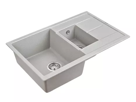 Кухонная мойка Paulmark FLUGEN 60/15 PM237850-GR серый