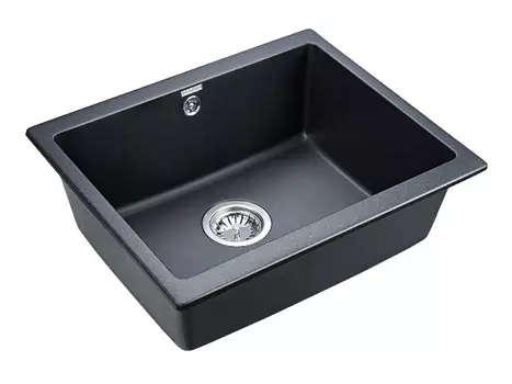 Кухонная мойка Paulmark GERA 60 PM205546-BLM черный металлик