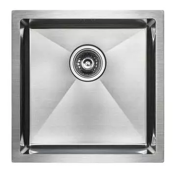 Кухонная мойка Paulmark Gerberg 44 см PM214444-BS брашированная нержавеющая сталь