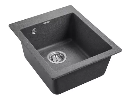 Кухонная мойка Paulmark KANTE 40 PM104249-DG графит