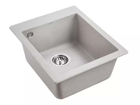 Кухонная мойка Paulmark KANTE 40 PM104249-GR серый