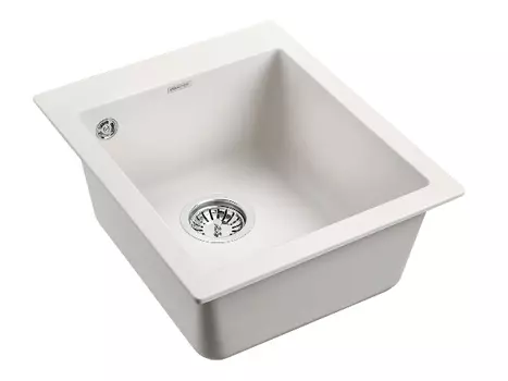Кухонная мойка Paulmark KANTE 40 PM104249-WH белый