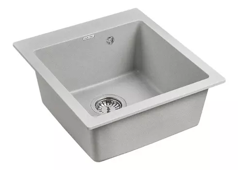 Кухонная мойка Paulmark KANTE 45 PM104651-GR серый