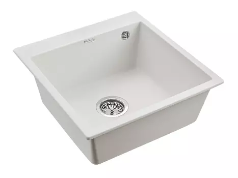 Кухонная мойка Paulmark KANTE 50 PM105152-WH белый