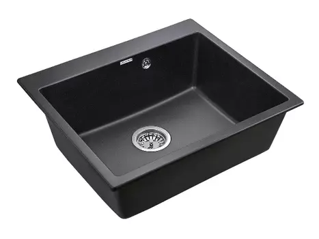 Кухонная мойка Paulmark KANTE 60 PM106052-BL черный