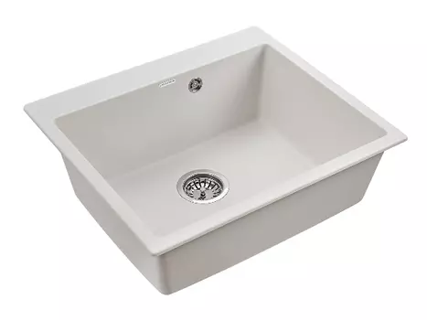 Кухонная мойка Paulmark KANTE 60 PM106052-WH белый