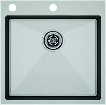 Кухонная мойка Paulmark KRONER-EDGE 51 PM775151-BS нержавеющая сталь