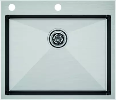 Кухонная мойка Paulmark KRONER-EDGE 59 PM775951-BS нержавеющая сталь