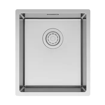 Кухонная мойка Paulmark LASSAN 38 UNI LA38-BS нержавеющая сталь