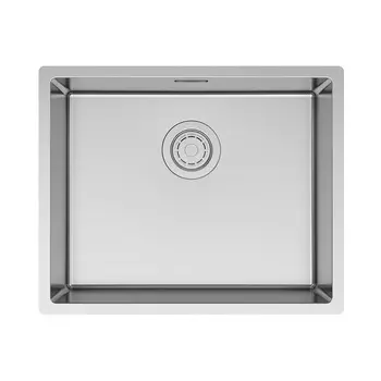 Кухонная мойка Paulmark LASSAN 54 UNI LA54-BS нержавеющая сталь