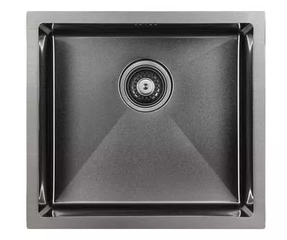 Кухонная мойка Paulmark Marx 48 см PM214844-GM вороненая сталь