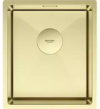 Кухонная мойка Paulmark NEXT 38 UNI PM213844-LG светлое золото