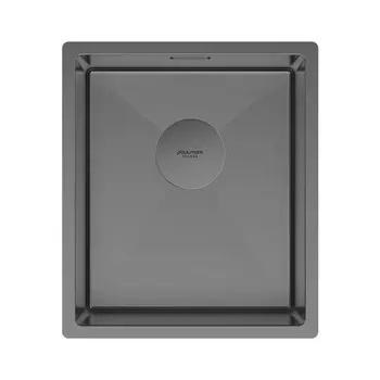 Кухонная мойка Paulmark NEXT 38 UNI PM213844-GM вороненая сталь
