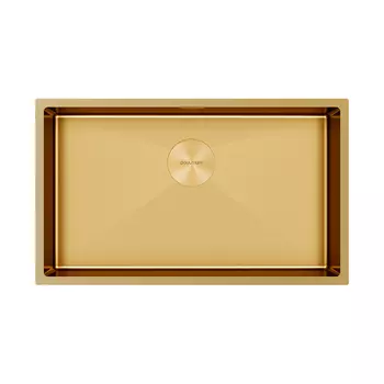 Кухонная мойка Paulmark NEXT 74 UNI PM217444-BG брашированное золото
