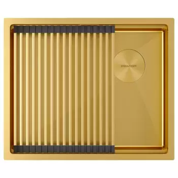 Кухонная мойка Paulmark NEXT-PRO 54 UNI PM705445-BG брашированное золото