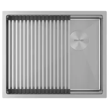 Кухонная мойка Paulmark NEXT-PRO 54 UNI PM705445-BS брашированная нержавеющая сталь