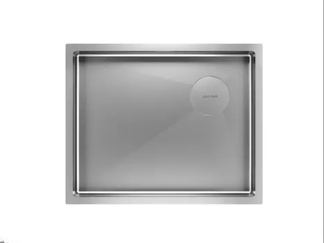 Кухонная мойка Paulmark NEXT-SKEW 54 UNI PM885444-BS нержавеющая сталь