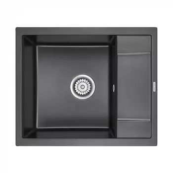 Кухонная мойка Paulmark FLUGEN 50-600 PM216050-BL черный