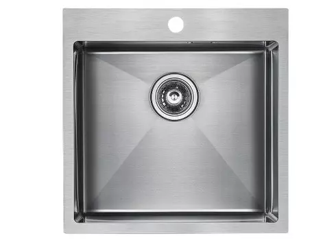 Кухонная мойка Paulmark Velten 51 см PM905151-BS брашированная нержавеющая сталь