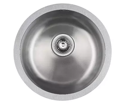 Кухонная мойка Paulmark Werra PM404646-GM 46 см вороненая сталь