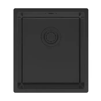 Кухонная мойка Paulmark YUNI 39 UNI YU39-MBN матовый черный