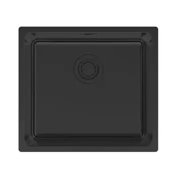Кухонная мойка Paulmark YUNI 49 UNI YU49-MBN матовый черный