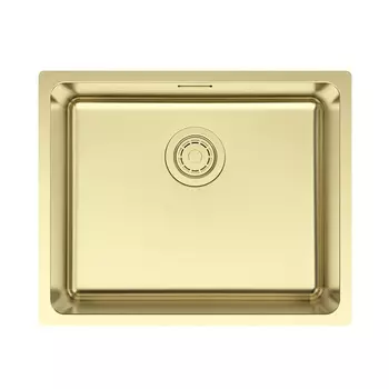 Кухонная мойка Paulmark YUNI 54 UNI YU54-LG светлое золото