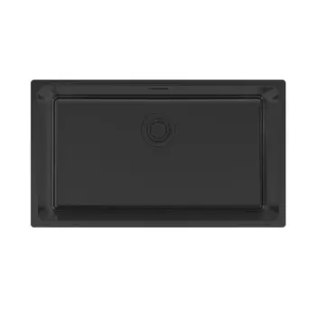 Кухонная мойка Paulmark YUNI 76 UNI YU76-MBN матовый черный