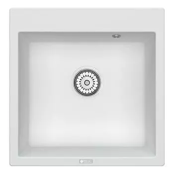 Кухонная мойка Point Арбель 51 см PN3001W белая