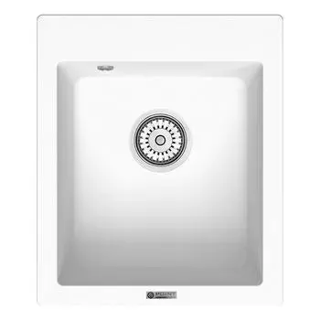 Кухонная мойка Point Динара 42 см PN3004W белая